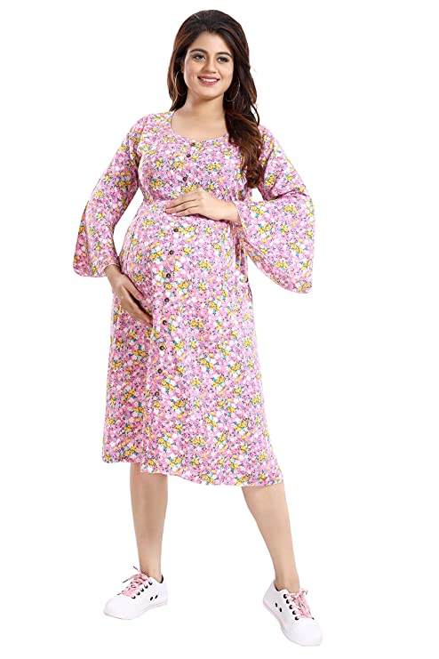 Knee Length Maternity dress