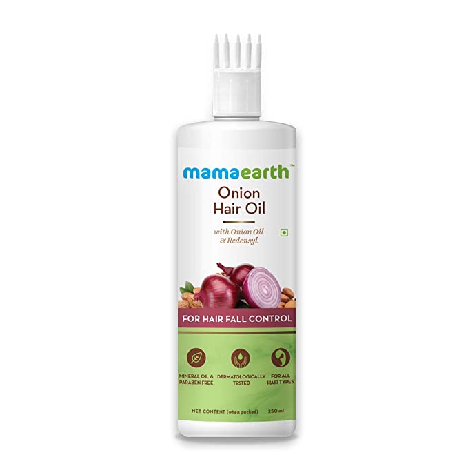 Mamearth onion hair oil 