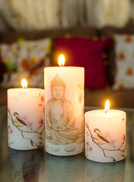 Meditation candles