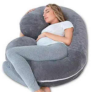 C Shaped pregnancy pillow